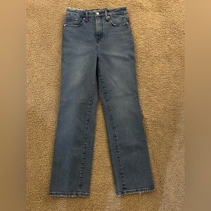 Good American Classic Blue Women's Jeans.